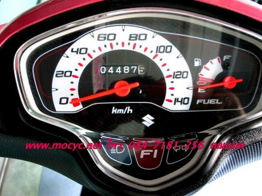 Suzuki NEX ปี 55 สีชมพู ไมล์ 4 พันโล หัวฉีด ประหยัดน้ำมัน ราคาประหยัด  18900