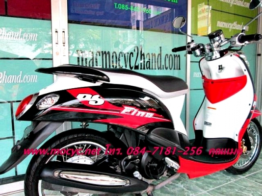 Fino PS สีดำแดง ปี 56 รถเดือนพฤษภาคม  ไมล์ 3พันโล คาบูรุ่นสุดท้าย ก่อนเป็นหัวฉีด 25900