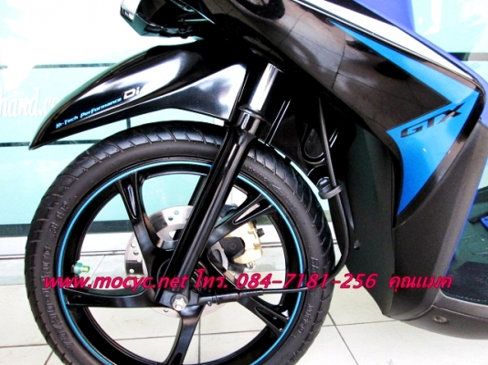 MIO 125 GTX ตัวท๊อป ล้อแมกซ์  กระบอบสูบ DiASil ทนกว่าเหล็ก 2 เท่า  ฟรีค่าโอน 24900