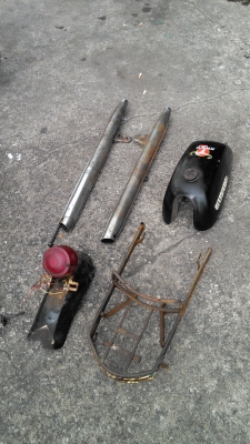 ชุดสตาร์ทมือk125 + อะไหล่