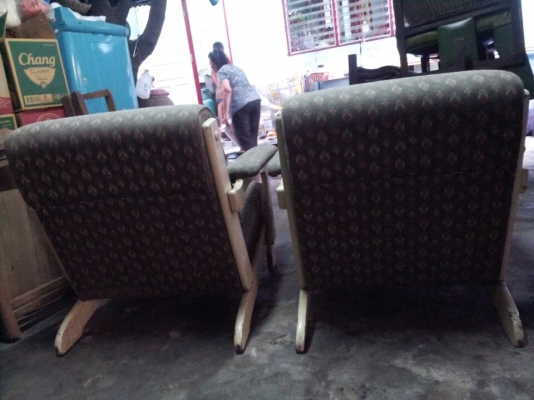 ขาย ชุดโซฟา ไม้สัก งานเก่า