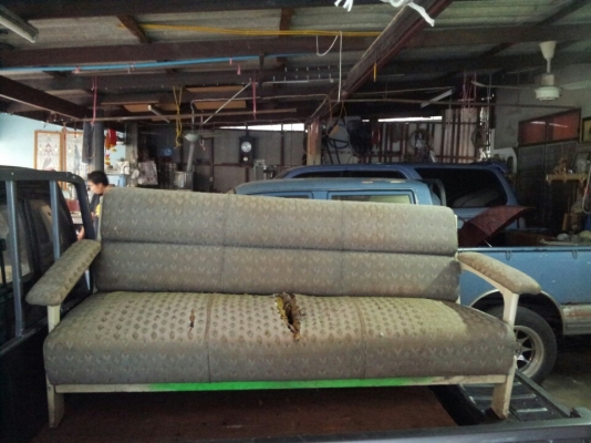 ขาย ชุดโซฟา ไม้สัก งานเก่า