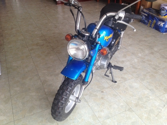 ขายมอเตอร์ไซด์ Honda Money ปี 2006 สีน้ำเงิน เครื่อง 50 cc สภาพเดิมๆทั้งคัน สวยมากๆ