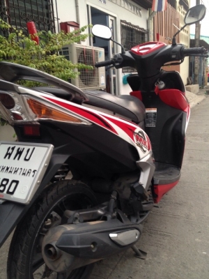 Mio MX125 ปี54 ตัวท๊อบล้อแม็กเดิมๆ ทั้งคัน