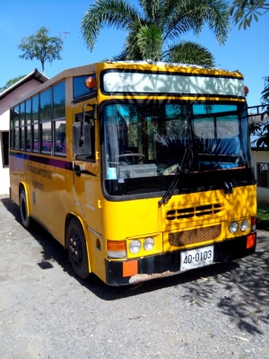 ขายด่วน!!!รถมินิบัสรับส่งนักเรียน/คนงาน  ทะเบียนพร้อมโอน