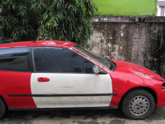 เครื่องเดิม เกียร์ออโต้ ยังไม่ติดแก๊ส ต้องทำสีใหม่ เอกสารมีพร้อมโอน ขายตามสภาพ กระจกหน้าแตก ซื้อมาใหม่ ประตูข้างคนขับซื้อเก่าญี่ปุ่นมาใส่ เครื่องขับได้ปกติไม่มีปัญหา