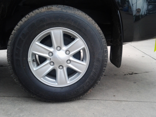 ขายแม็กซ์D-MAX Hilander ขอบ 16" พร้อมยาง บริดสโตน 245/70/16 ปี13 ป้ายแดง