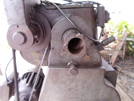 แท่นกลึง 7 ฟุต อังกฤษ รุ่นหนัก 2 เพลา เกียร์บล็ออก กลึงเกลียวได้ 75,000