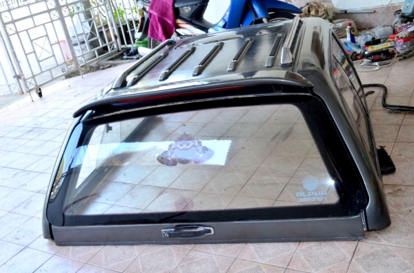 หลังคาไฟเบอร์ กระบะ4ประตู ถูกๆ