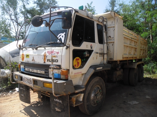 ขายรถ 10 ล้อดั้ม MITSU FUSO EURO 1เครื่อง 6D17 220 แรง กะบะ kac หัวบางยางสวยคัสซีงาม