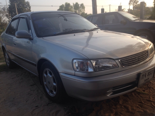 TOYOTA COROLLA HI-TOQUE GXi 1.6 MT ปี 43 รถบ้านสภาพดีพร้อมใช้งาน เครื่องแห้งแรงดีไม่มีเยิ้ม ติดตั้งแก๊ส LPG ครบพร้อมประหยัดสุดๆ ภายในเก๋งคอนโซลสวยครบพร้อม CD แอร์เย็น พ.เพาเวอร์ ก.ไฟฟ้า ช่วงล่างแน่นดี ล้อแม็ก ยางสภาพดี 4 เส้นประมาณ 60\% พร้อมใช้งาน เอกสารท TOYOTA COROLLA HI-TOQUE GXi 1.6 MT ปี 43 รถบ้านสภาพดีพร้อมใช้งาน เครื่องแห้งแรงดีไม่มีเยิ้ม ติดตั้งแก๊ส LPG ครบพร้อมประหยัดสุดๆ ภายในเก๋งคอนโซลสวยครบพร้อม CD แอร์เย็น พ.เพาเวอร์ ก.ไฟฟ้า ช่วงล่างแน่นดี ล้อแม็ก ยางสภาพดี 4 เส้นประมาณ 60\% พร้อมใช้งาน เอกสารท