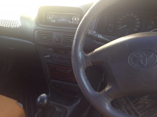 TOYOTA COROLLA HI-TOQUE GXi 1.6 MT ปี 43 รถบ้านสภาพดีพร้อมใช้งาน เครื่องแห้งแรงดีไม่มีเยิ้ม ติดตั้งแก๊ส LPG ครบพร้อมประหยัดสุดๆ ภายในเก๋งคอนโซลสวยครบพร้อม CD แอร์เย็น พ.เพาเวอร์ ก.ไฟฟ้า ช่วงล่างแน่นดี ล้อแม็ก ยางสภาพดี 4 เส้นประมาณ 60\% พร้อมใช้งาน เอกสารท TOYOTA COROLLA HI-TOQUE GXi 1.6 MT ปี 43 รถบ้านสภาพดีพร้อมใช้งาน เครื่องแห้งแรงดีไม่มีเยิ้ม ติดตั้งแก๊ส LPG ครบพร้อมประหยัดสุดๆ ภายในเก๋งคอนโซลสวยครบพร้อม CD แอร์เย็น พ.เพาเวอร์ ก.ไฟฟ้า ช่วงล่างแน่นดี ล้อแม็ก ยางสภาพดี 4 เส้นประมาณ 60\% พร้อมใช้งาน เอกสารท