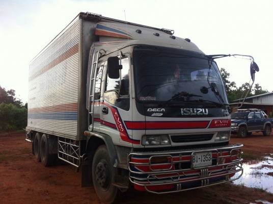 ISUZU DECA ยูโร1 195 Hp ปี 43 หัว-ครัทซี ตู้ขายแล้วครับ (ทีมงานรถคุณภาพ)