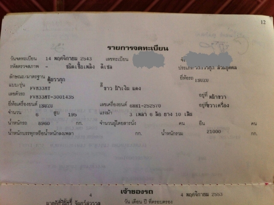 ISUZU DECA ยูโร1 195 Hp ปี 43 หัว-ครัทซี ตู้ขายแล้วครับ (ทีมงานรถคุณภาพ)