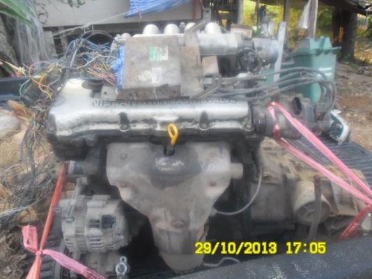 ขายเครื่องยนต์ b13 GA16 พร้อมเกียร์ กับ กล่องไฟ ใช้ใด้ ตามสภาพทำอะไหร่ ครับ