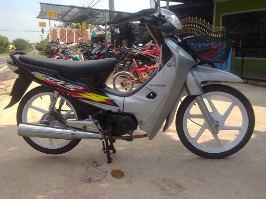 เวฟ 110 ปี 45- กับปี 51 ยูบล๊อก ล้อแม๊คเครื่องดีพร้อมใช้  14500 บาท