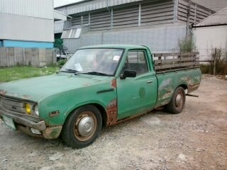 ขาย ดัทสัน ช้างเหยียบ เดิมๆ แห้งสนิท เครื่องดีสุดๆ เอกสารครบลดราคา 35000