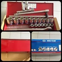 จัดจำหน่าย บล็อคชุดHOBO-KING 4หุน24ตัว6หุน23ตัวชุด ปะแจYTB 8-24 10-32mm ก็อกแก็กลม4หุน ราคาถูก 086-045-2400
