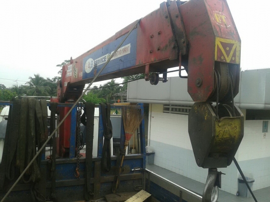 ขายเครน UNIC UR503 5ตัน3ปอก2ชัก สภาพดี เอวแน่น ไม่มีหัก ดาม ร้าว พร้อมใช้งานครับ