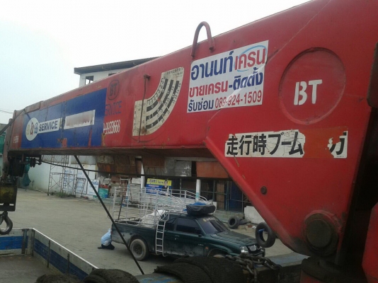 ขายเครน UNIC UR503 5ตัน3ปอก2ชัก สภาพดี เอวแน่น ไม่มีหัก ดาม ร้าว พร้อมใช้งานครับ