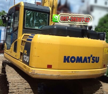 ขาย รถแบคโฮ KOMATSU PC130-8   เดินเครื่อง 6,633 ชม.
