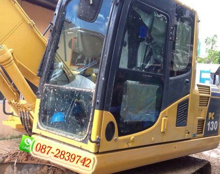 ขาย รถแบคโฮ KOMATSU PC130-8   เดินเครื่อง 6,633 ชม.