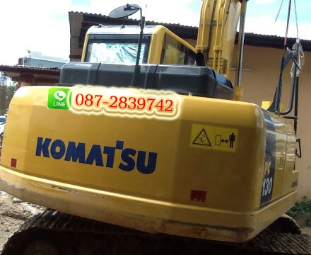 ขาย รถแบคโฮ KOMATSU PC130-8   เดินเครื่อง 6,633 ชม.