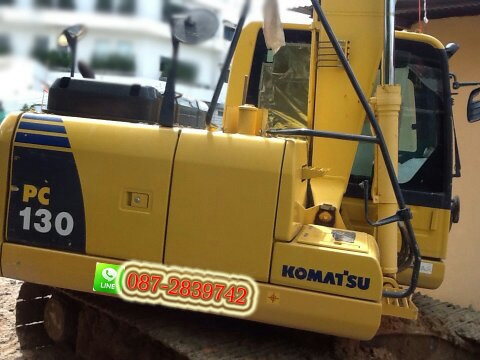 ขาย รถแบคโฮ KOMATSU PC130-8   เดินเครื่อง 6,633 ชม.