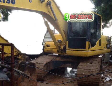 ขาย รถแบคโฮ KOMATSU PC 200-8  เดินเครื่อง  6,749 ชม.