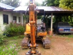 รถแบคโฮ HITACHI EX20-2 ปั้มนิ้ว มีใบดันหน้า รถแกร่ง พร้อมใช้งาน มีทะเบียน