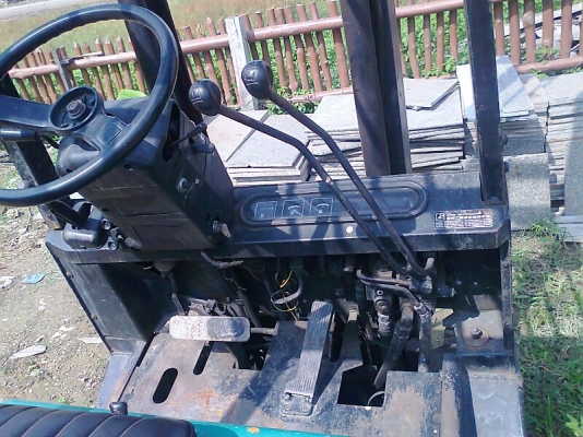 รถฟอล์คลิฟต์ เครื่องดีเซล Yale 2 ton ยกได้ 2 ตัน งาสูง 3.5 เมตร