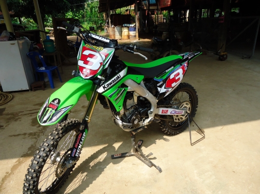 คาวาซากิ  kxf  250  ปี 2011