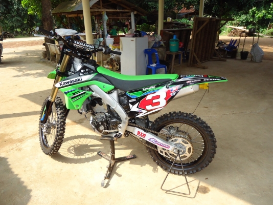 คาวาซากิ  kxf  250  ปี 2011