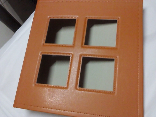 ชุดเล่ม อัลบั้มกระดาษแข็งเย็บด้วยหนังของใหม่มีเยอะ นำไปใช้งานได้หลายอย่างเช่นใส่รูป ทำเมนูอาหาร เก็บงาน อย่างดีสวย