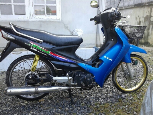 Suzuki Smash จูเนียร์ 110 CC เดิมๆ เล่มทะเบียนภาษี ชุดโอนครบ