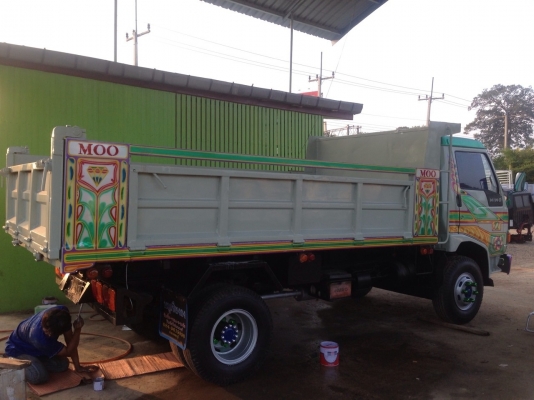 6ล้อ HINO  120แรง ปี38( ดัมพ์สามมิตร)