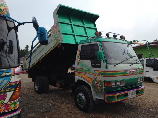 6ล้อ HINO  120แรง ปี38( ดัมพ์สามมิตร)