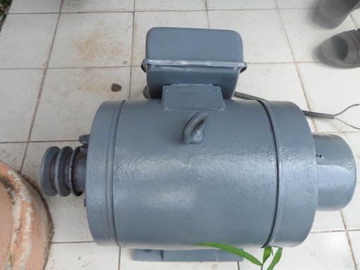 ขายมอเตอร์ mitsubishi ขนาด 3HP เปลือกหนา ไฟ 220v 2 สาย สภาพพร้อมใช้