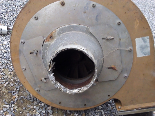 (มีVDO)โบเวอร์ญี่ปุ่น1แรงม้าเป่าลมออกหรือใช้งานเพื่อดูดอากาศออกก็ได้รอบสูงลมแรงประกอบจากญี่ปุ่นใช้ไฟบ้านเราได้