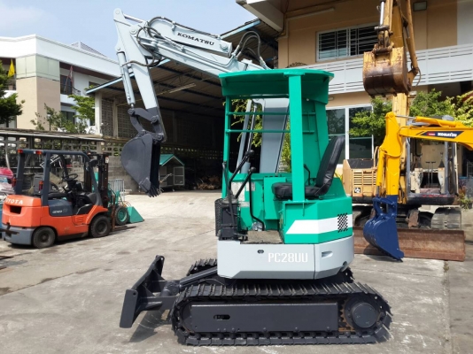 ขาย รถขุด KOMATSU รุ่น PC28UU  มือสองญี่ปุ่น