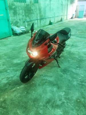 ///// ขาย Ninja 250 -2012 Red/Black ท่อ DBS. ล้อโต 105,000 บาท วิ่ง79xx km /////
