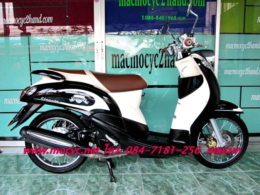 Fino คลาคสิค สี ดำขาว   รถสภาพเดิมๆ  ไมล์ 4 พันโล   เครื่องเดิมๆไม่เคยแกะ   21500