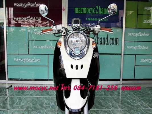 Fino คลาคสิค สี ดำขาว   รถสภาพเดิมๆ  ไมล์ 4 พันโล   เครื่องเดิมๆไม่เคยแกะ   21500