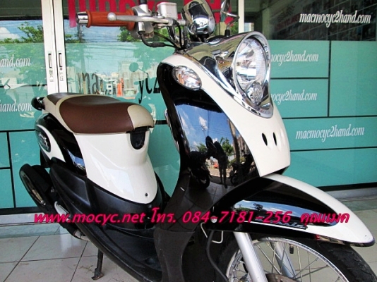 Fino คลาคสิค สี ดำขาว   รถสภาพเดิมๆ  ไมล์ 4 พันโล   เครื่องเดิมๆไม่เคยแกะ   21500