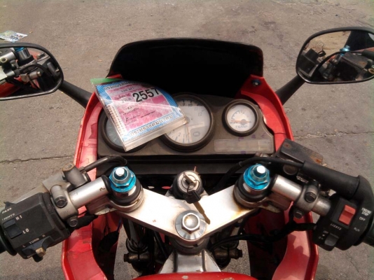 ขออนุญาติขาย KAWASAKI KR 150 CC. สวยเดิม ภาษีปี 57 คุ้ม