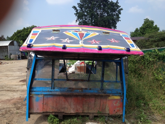 ขายหลังคารถโดยสารสแตนเลส ยาว 5 เมตร เดิมใส่NPR กว้าง75เซน