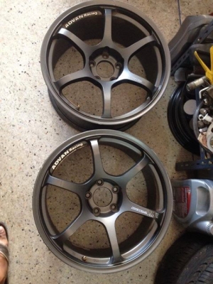 ขายเเม็ก "คู่ มี2วง" ขอบ18 RG2. 5รู114 กว้าง9.5