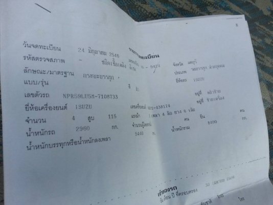 ขายรถISUZU NPR ขายรถISUZU NPR