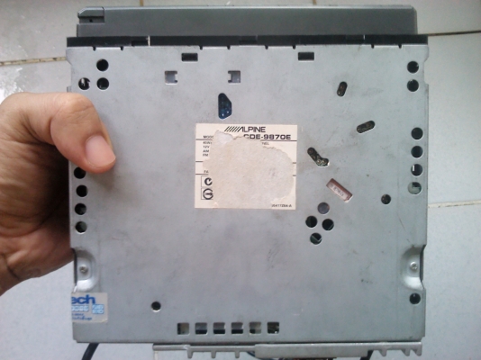 วิทยุ  alpine 9870e