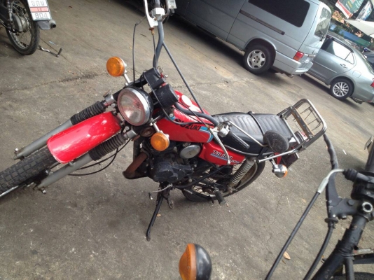 suzuki ts100 ท่อแซค